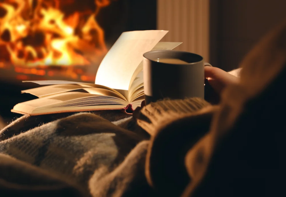 electric heater that looks like a fireplace