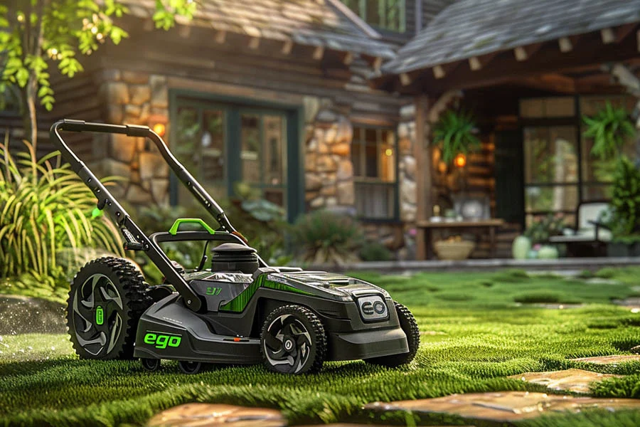 electric and battery lawn mowers