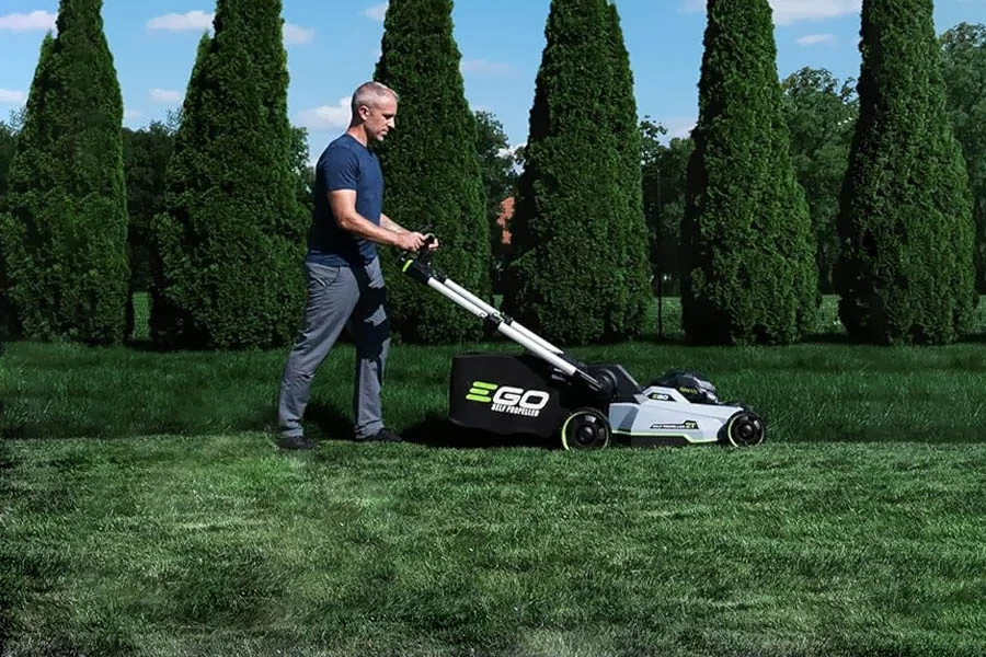 battery lawn mower review